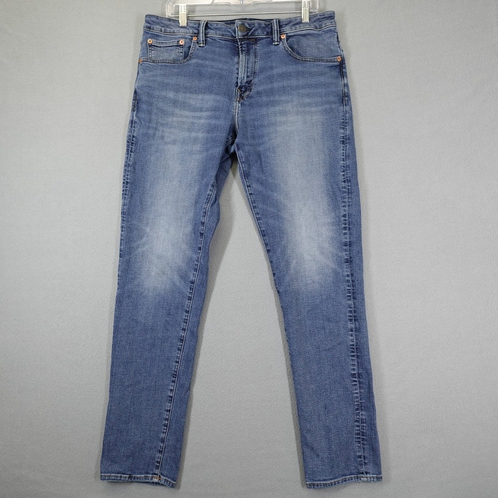 American Eagle Jeans Mens 33x34 Blue Athletic Airflex+ Stretch Denim Pants